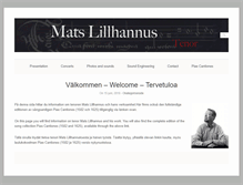 Tablet Screenshot of lillhannus.net